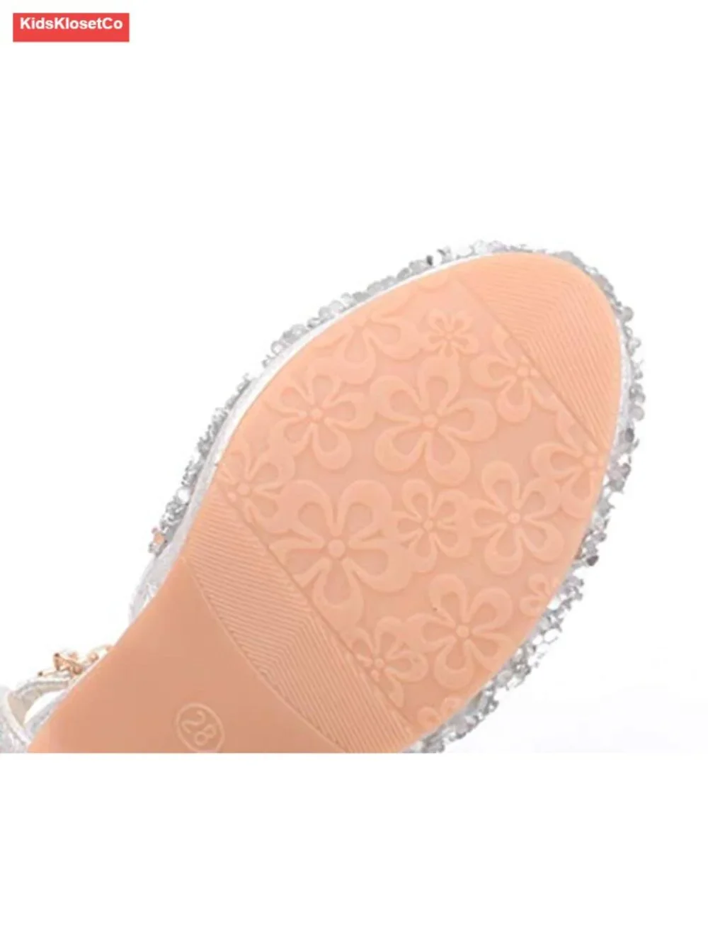Glitter Sequin Princess Mary Jane Low Heel Dance Shoes